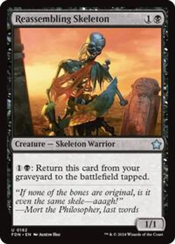 (image for) Reassembling Skeleton (Foil)