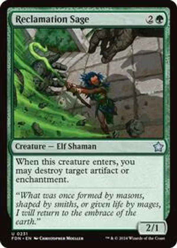 (image for) Reclamation Sage (Foil)