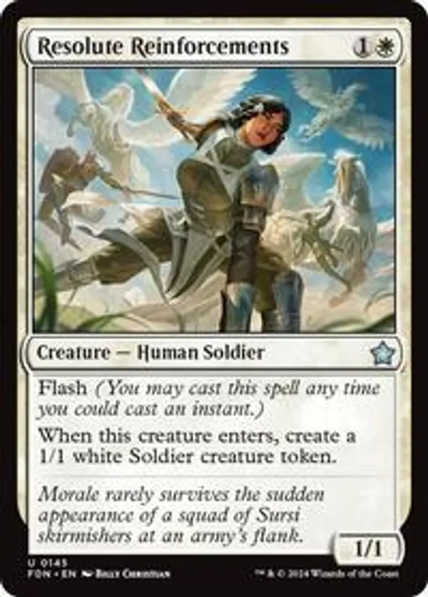 (image for) Resolute Reinforcements (Foil)