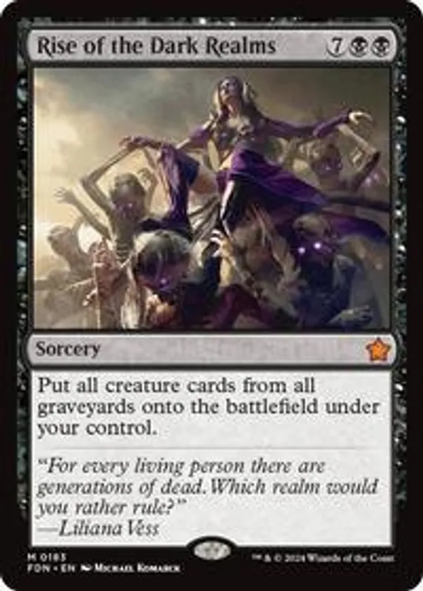 (image for) Rise of the Dark Realms (Foil)