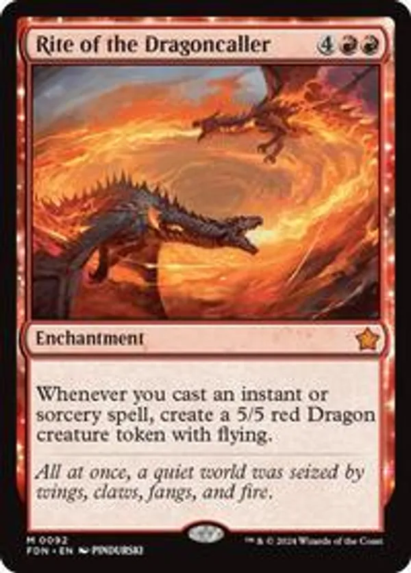 (image for) Rite of the Dragoncaller (Foil)