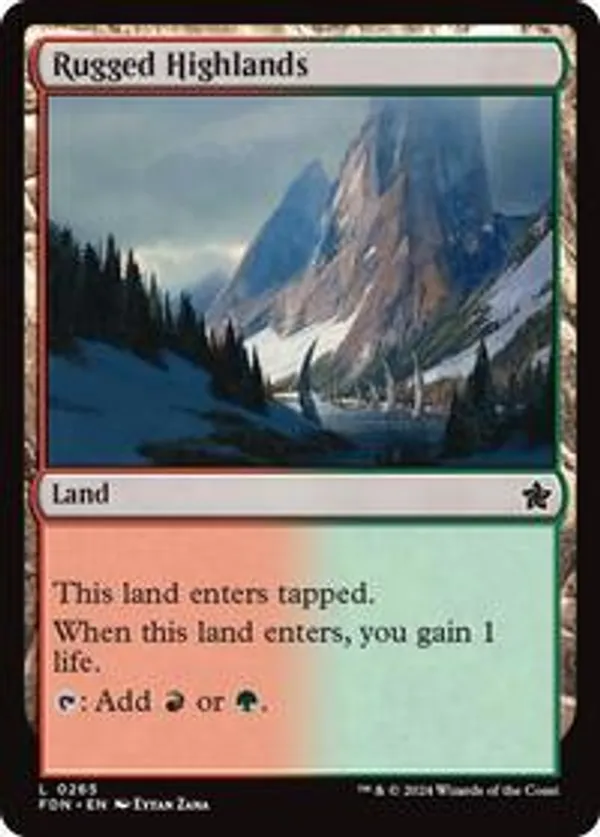 (image for) Rugged Highlands (Foil)