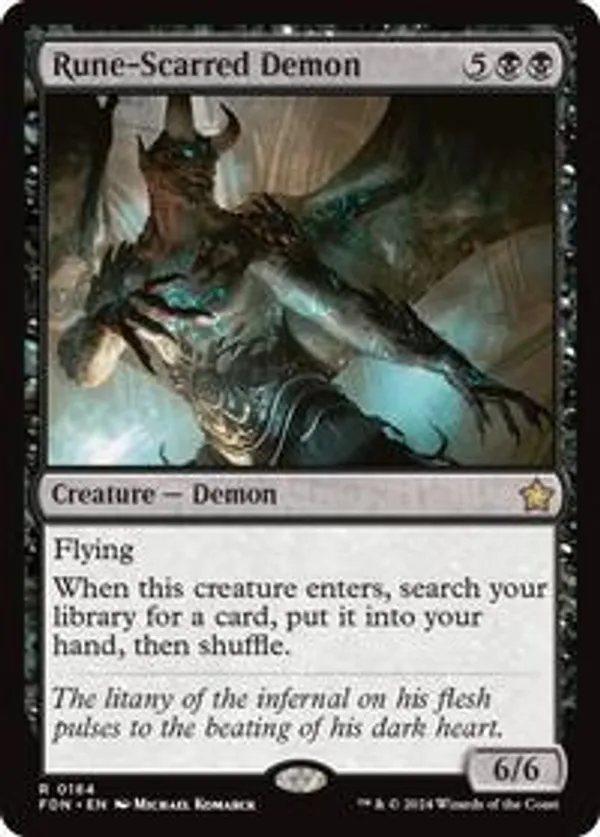 (image for) Rune-Scarred Demon (Foil)