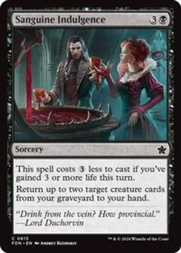 (image for) Sanguine Indulgence
