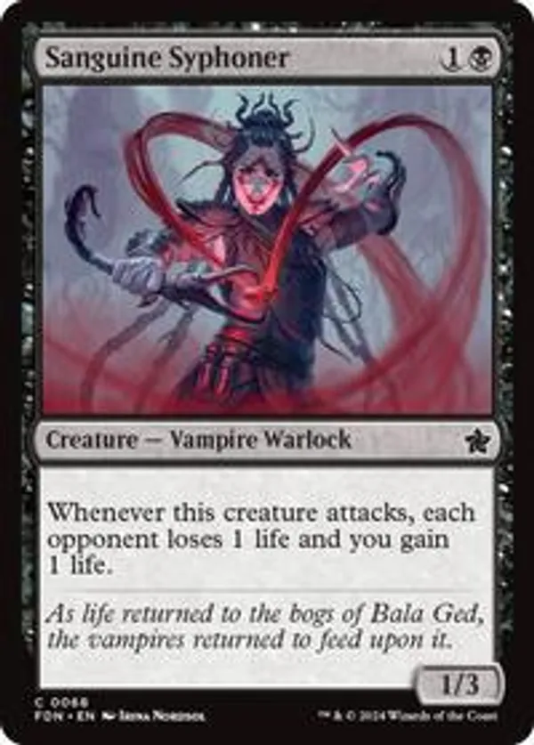 (image for) Sanguine Syphoner (Foil)