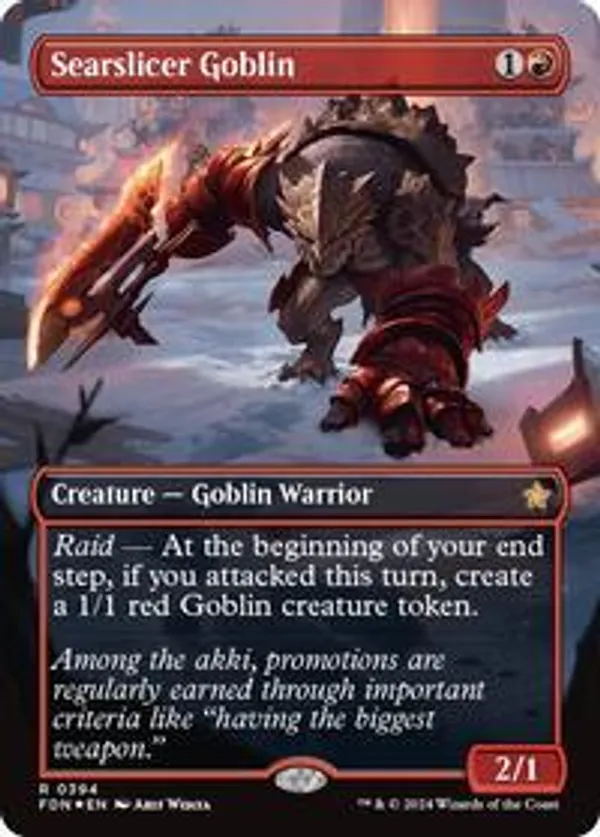 (image for) Searslicer Goblin (Foil)