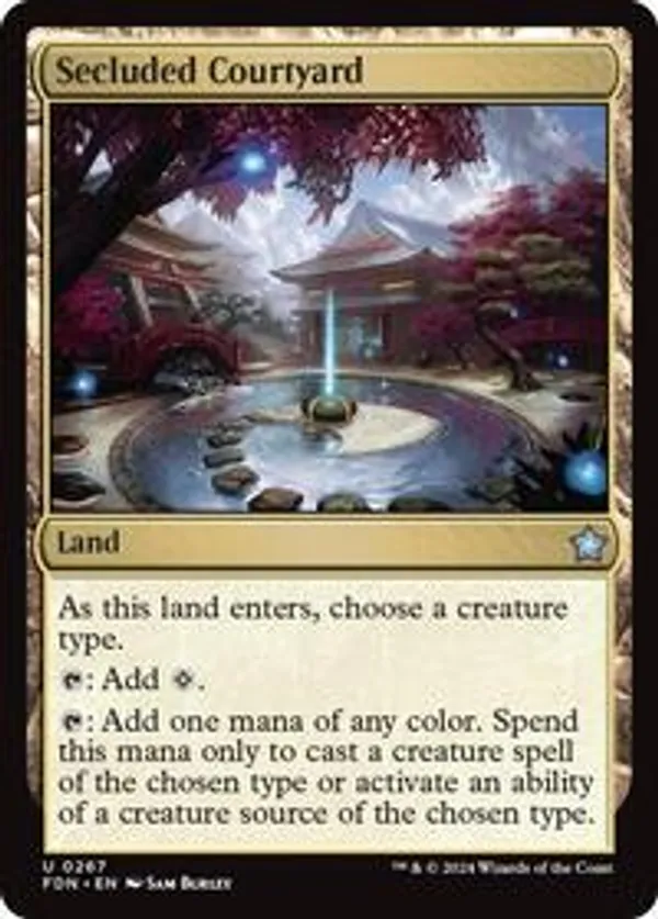 (image for) Secluded Courtyard (Foil)