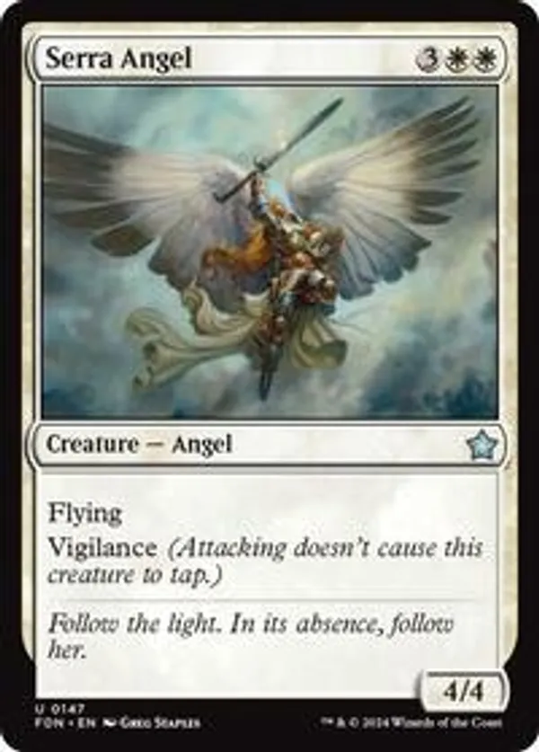 (image for) Serra Angel (Foil)