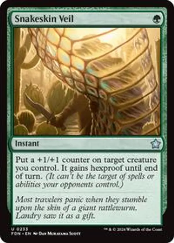 (image for) Snakeskin Veil (Foil)