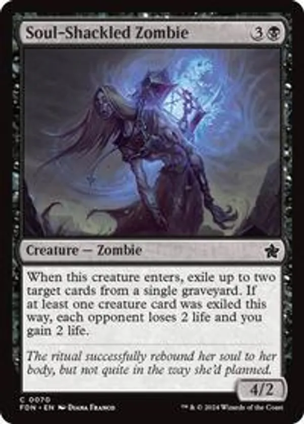 (image for) Soul-Shackled Zombie (Foil)