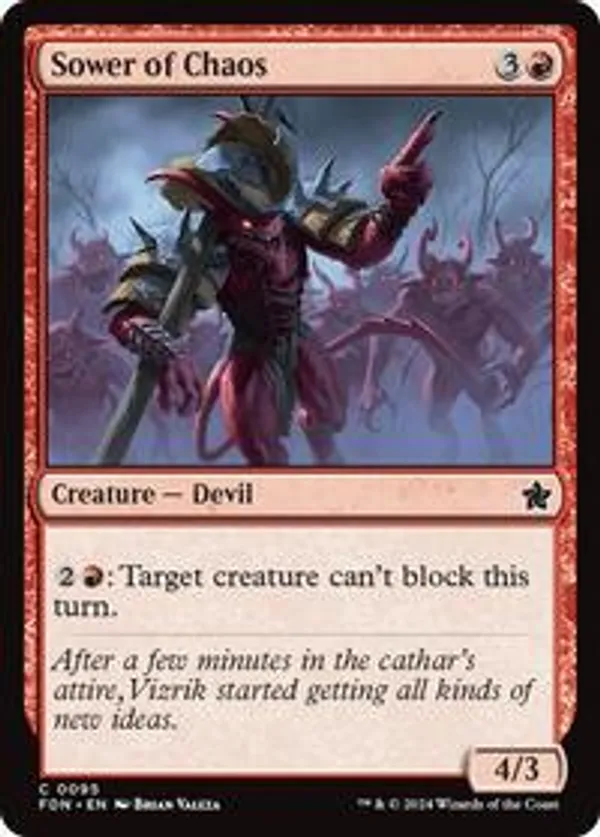 (image for) Sower of Chaos (Foil)