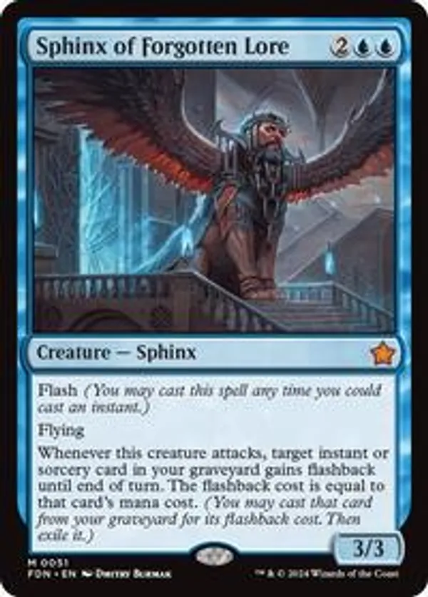 (image for) Sphinx of Forgotten Lore (Foil)