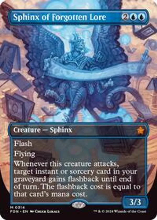 (image for) Sphinx of Forgotten Lore (Foil)