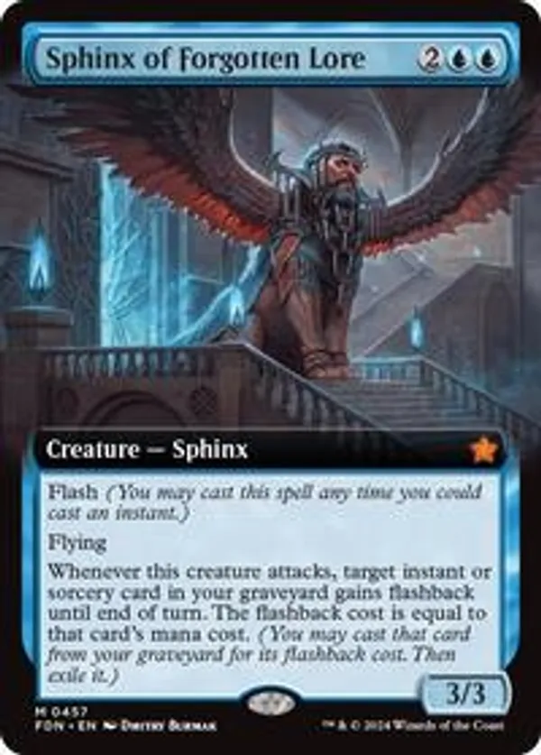 (image for) Sphinx of Forgotten Lore (Foil)
