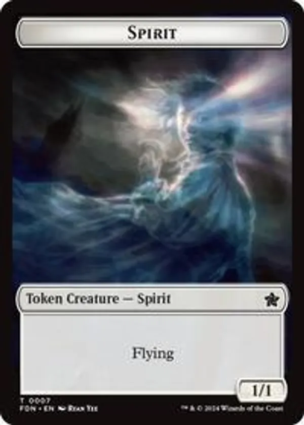 (image for) Spirit // Cat (0001) Doubled-Sided Token