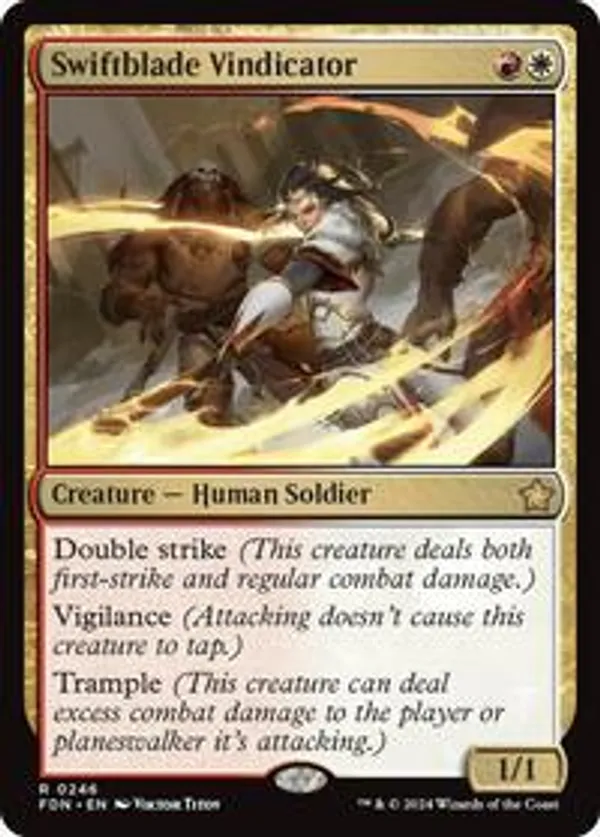 (image for) Swiftblade Vindicator (Foil)