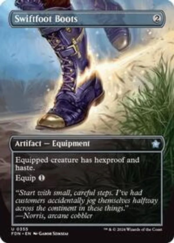 (image for) Swiftfoot Boots (Foil)