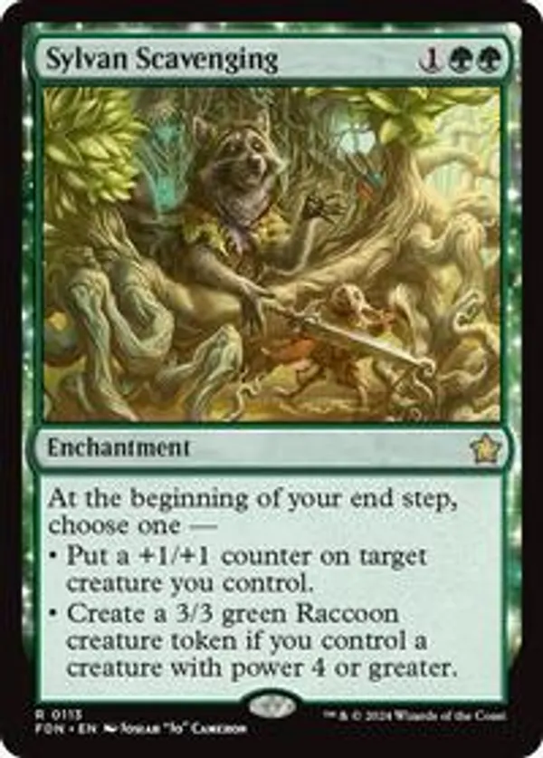 (image for) Sylvan Scavenging (Foil)