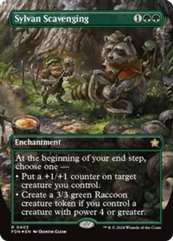 (image for) Sylvan Scavenging (Foil)