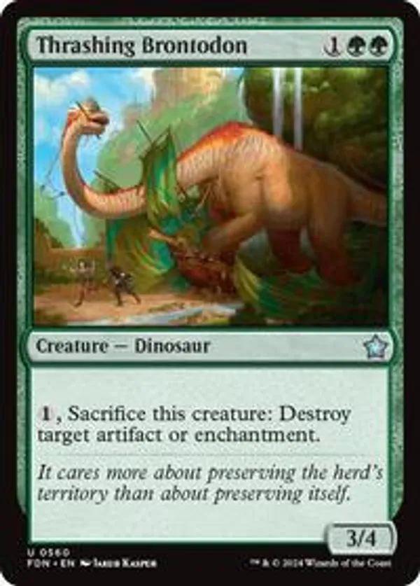 (image for) Thrashing Brontodon