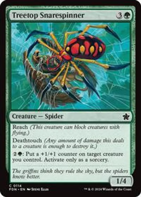 (image for) Treetop Snarespinner (Foil)