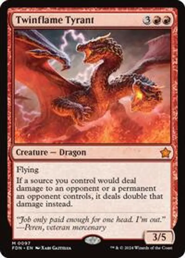 (image for) Twinflame Tyrant (Foil)