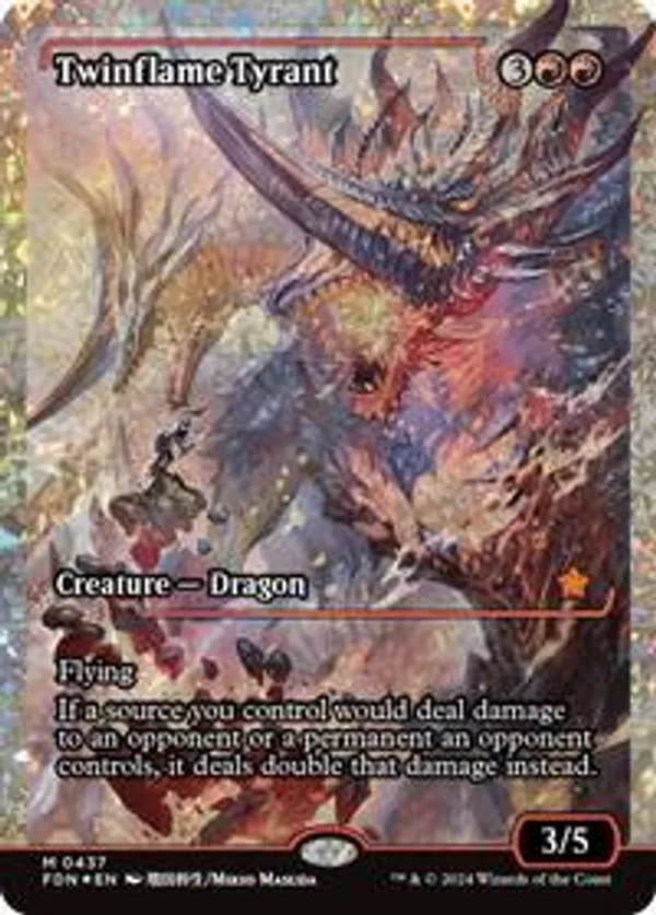 (image for) Twinflame Tyrant (Fracture Foil) (Foil)