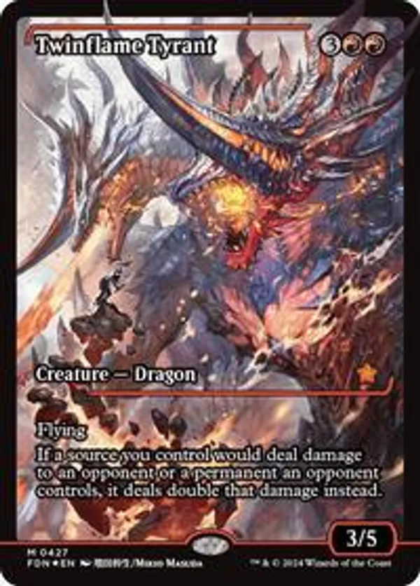(image for) Twinflame Tyrant (Showcase) (Foil)