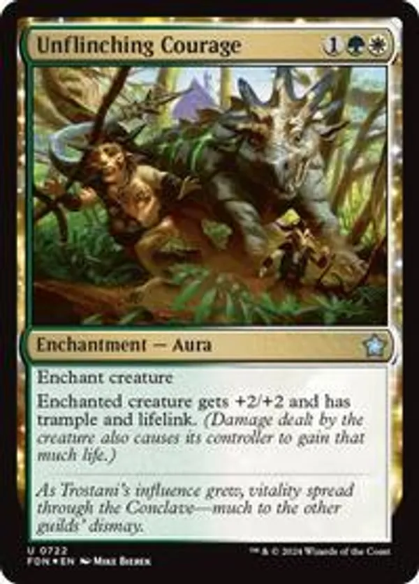 (image for) Unflinching Courage (Foil)