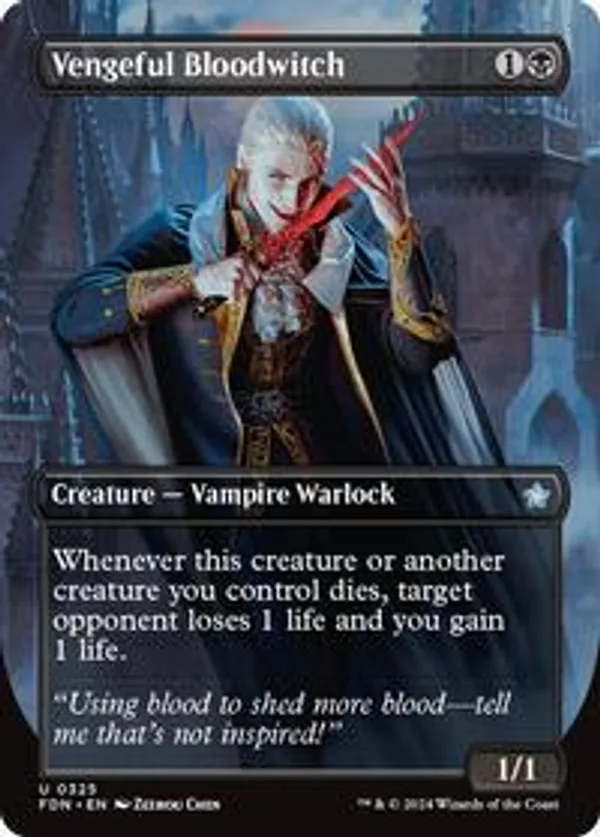 (image for) Vengeful Bloodwitch (Borderless)