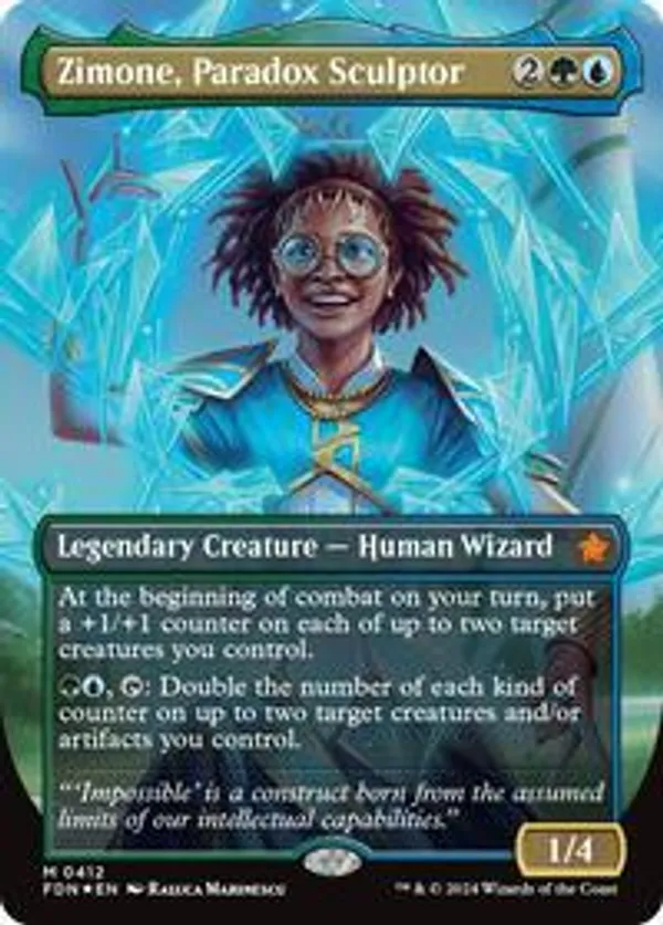 (image for) Zimone, Paradox Sculptor (Borderless)