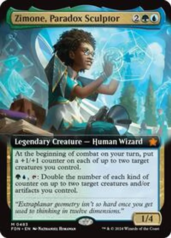 (image for) Zimone, Paradox Sculptor (Extended Art)