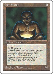 (image for) Clay Statue