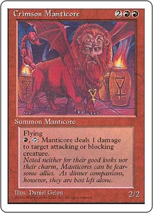 (image for) Crimson Manticore
