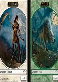 (image for) Human/Wolf Token