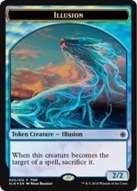 (image for) Illusion // Saproling Double-sided Token