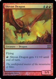 (image for) Shivan Dragon
