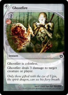 (image for) Ghostfire (Foil)