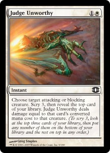 (image for) Judge Unworthy (Foil)