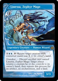 (image for) Linessa, Zephyr Mage (Foil)