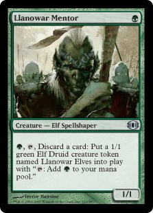 (image for) Llanowar Mentor (Foil)