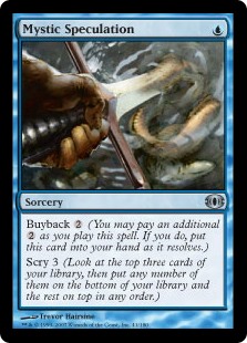 (image for) Mystic Speculation (Foil)