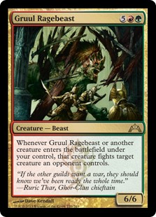 (image for) Gruul Ragebeast (Foil)