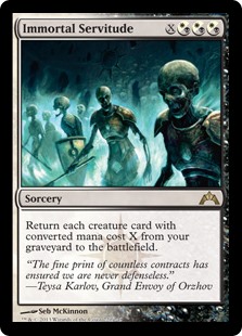 (image for) Immortal Servitude (Foil)