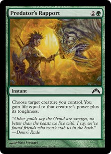(image for) Predator's Rapport (Foil)