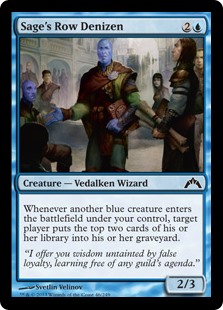 (image for) Sage's Row Denizen (Foil)