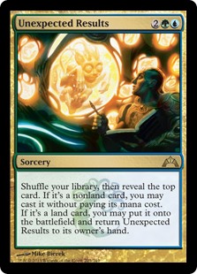 (image for) Unexpected Results (Foil)