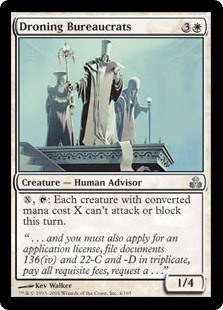 (image for) Droning Bureaucrats (Foil)