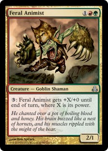 (image for) Feral Animist (Foil)