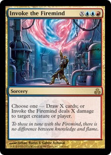 (image for) Invoke the Firemind (Foil)